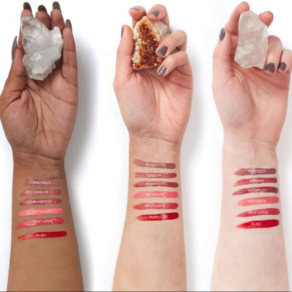 Host pick✨- New ĀTHR BEAUTY Radiant Ruby Lip Crème in Self-Love color - Picture 4 of 10